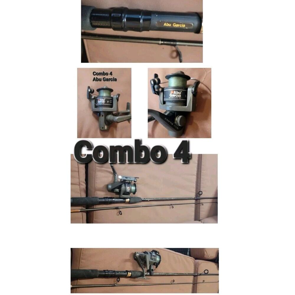 Abu Garcia 6'6" 2 Piece ACCU balance MeD Action With ACCU BAL 300 REEL COMBO